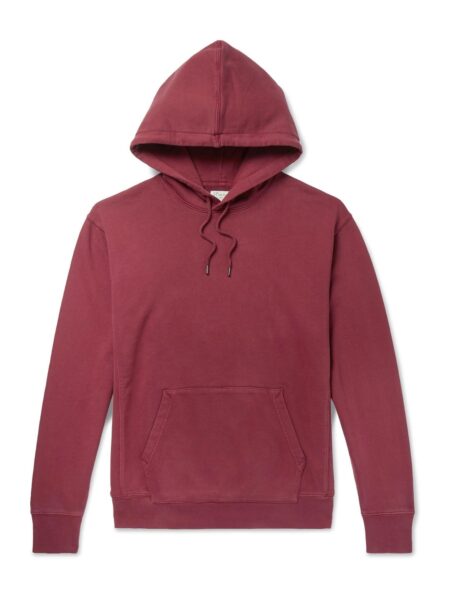 Loopback Cotton-Jersey Hoodie